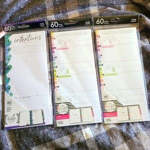 Classic Happy Planner Lot NEW 180pc paper Stargazer Fitness